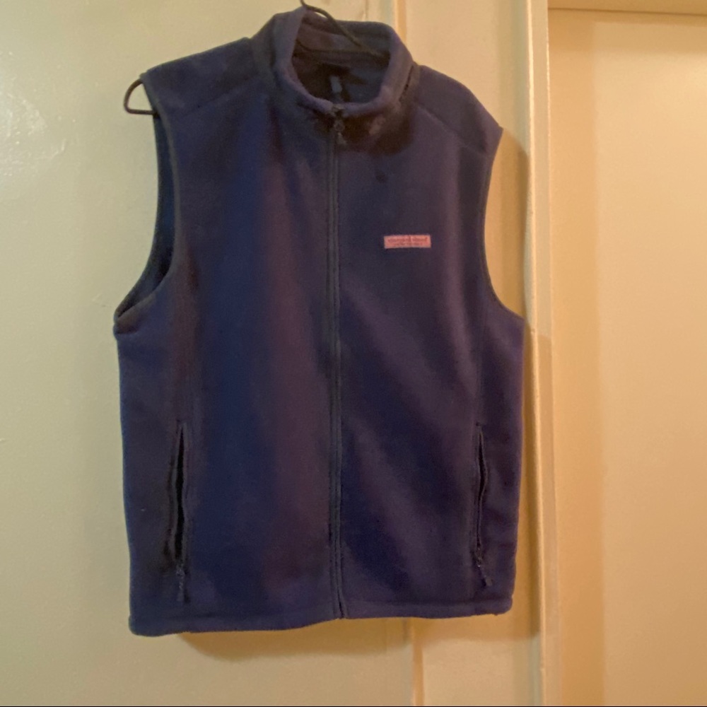 Navy Blue Vineyard Vines Vest